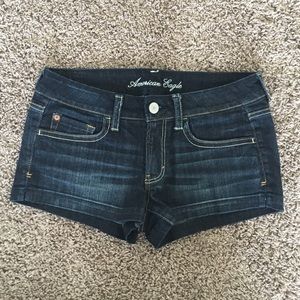 American Eagle shortie shorts size 6